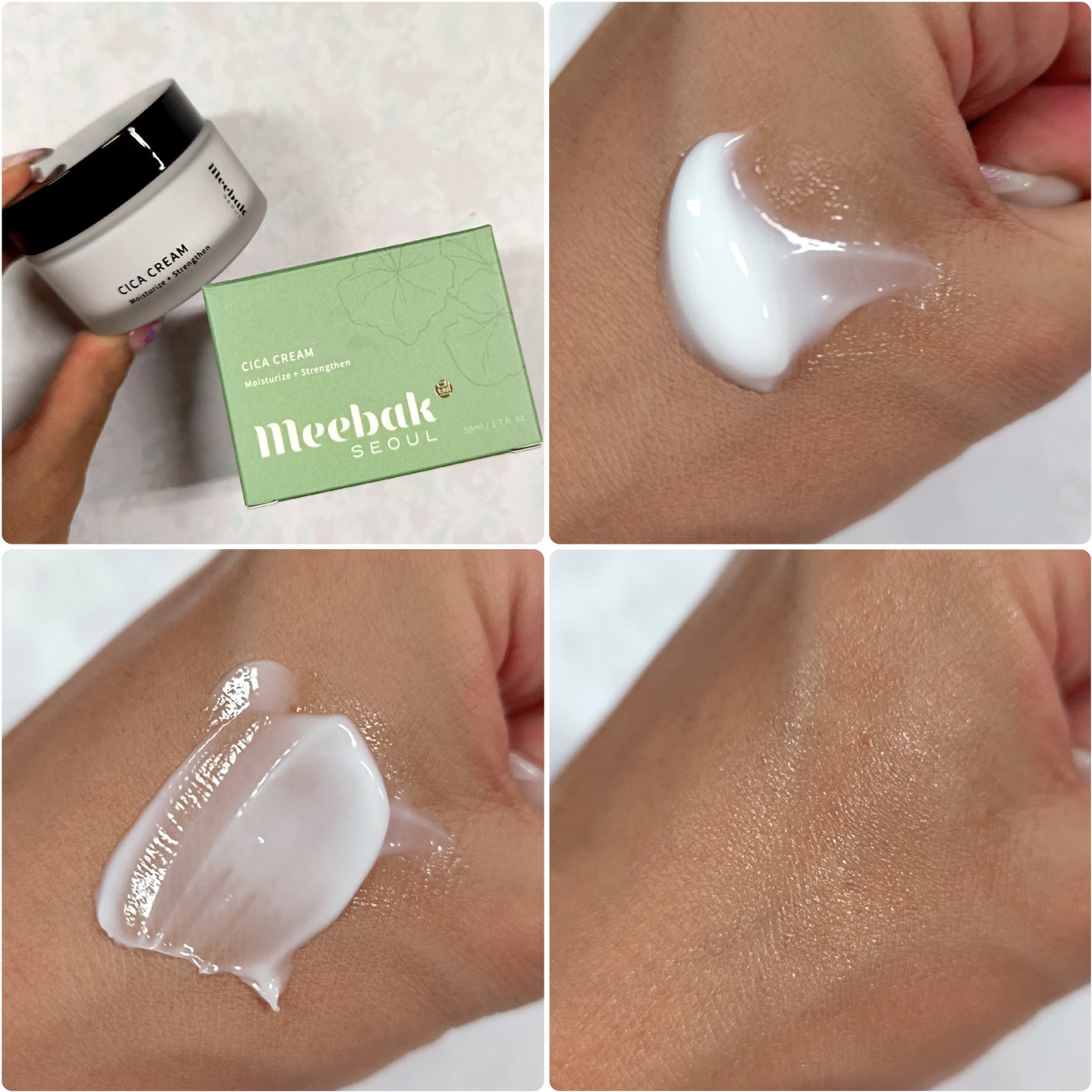 CICAクリーム/Meebak/フェイスクリームを使ったクチコミ(2枚目)