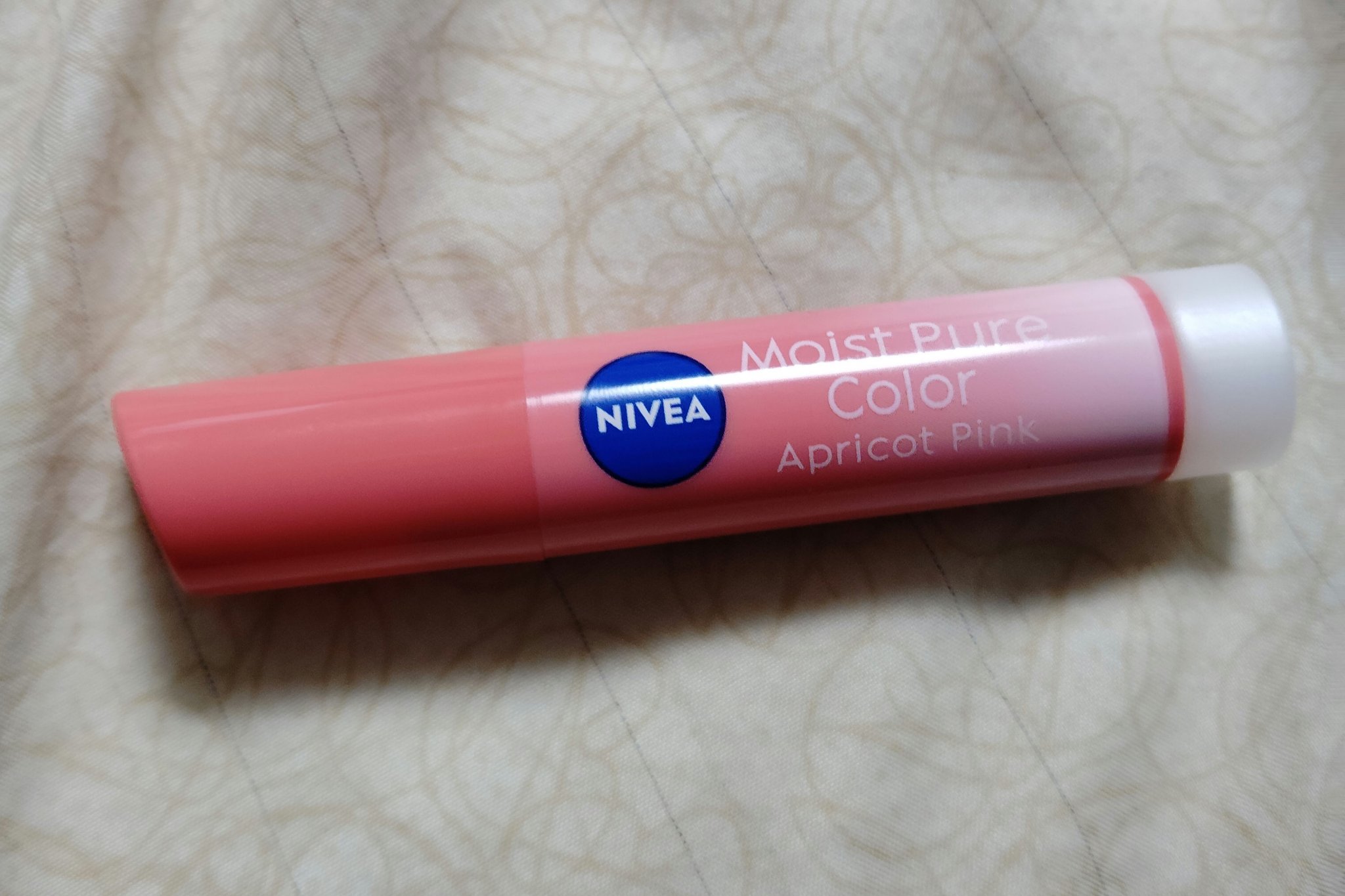 モイストピュアカラーリップ/ニベア/リップクリームを使ったクチコミ（1枚目）