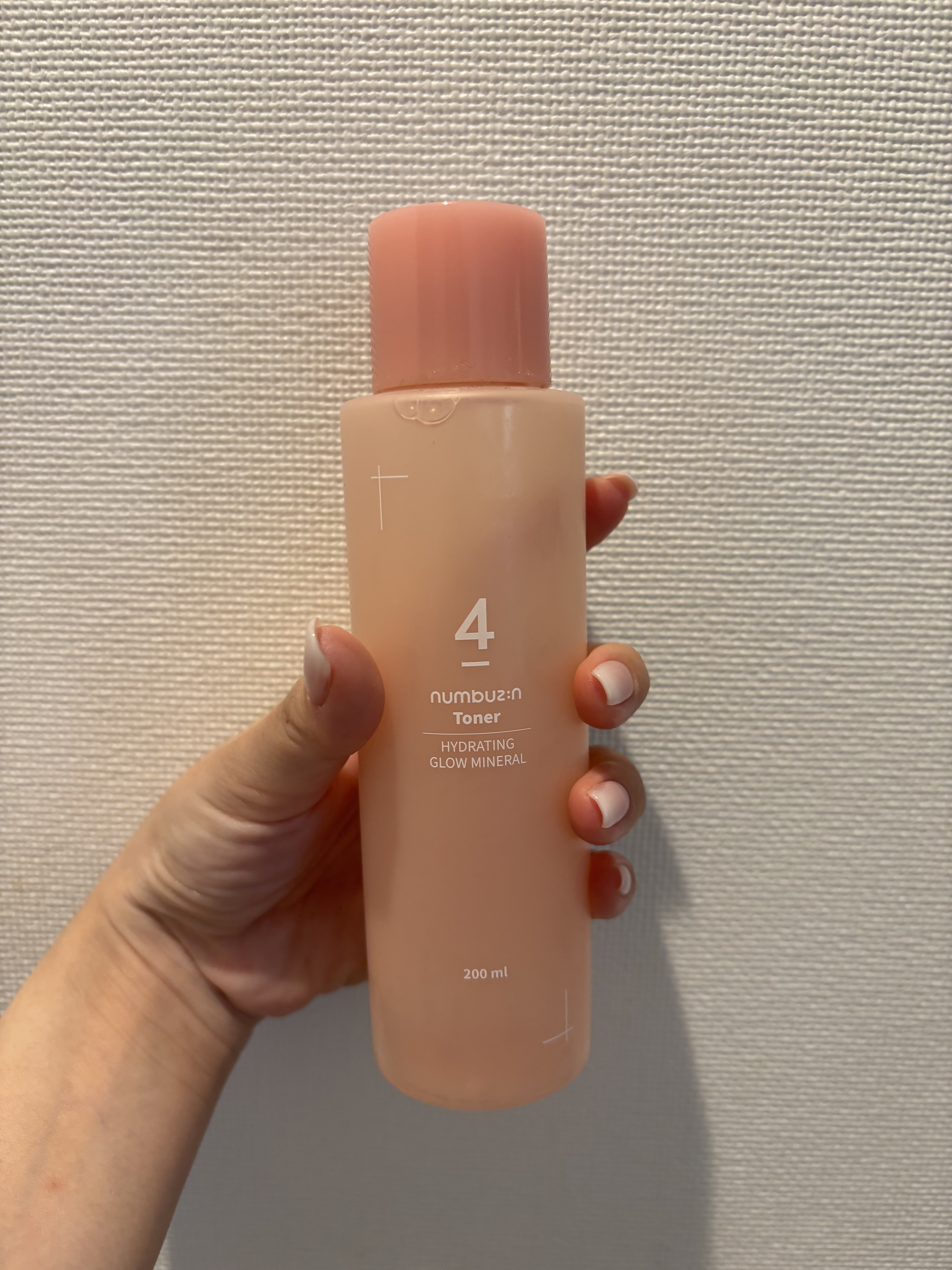 4番 ぴたっとメイクブースティングトナー/numbuzin/化粧水を使ったクチコミ（1枚目）
