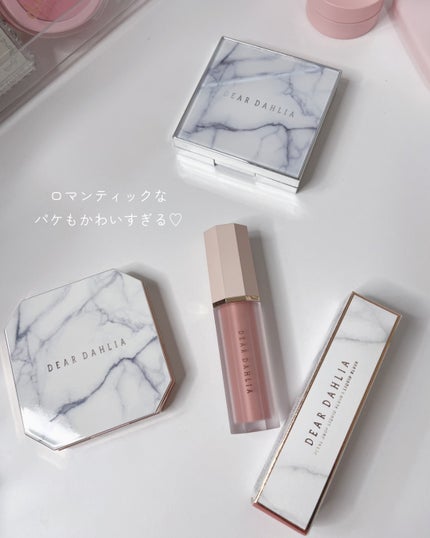 ペタルドロップリキッドブラッシャー/DEAR DAHLIA/リキッドチークを使ったクチコミ(4枚目)