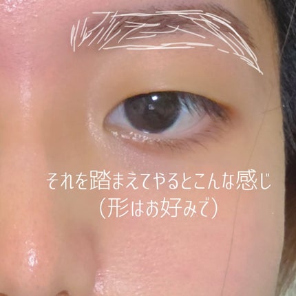 超細芯アイブロウ/CEZANNE/アイブロウペンシルを使ったクチコミ(3枚目)