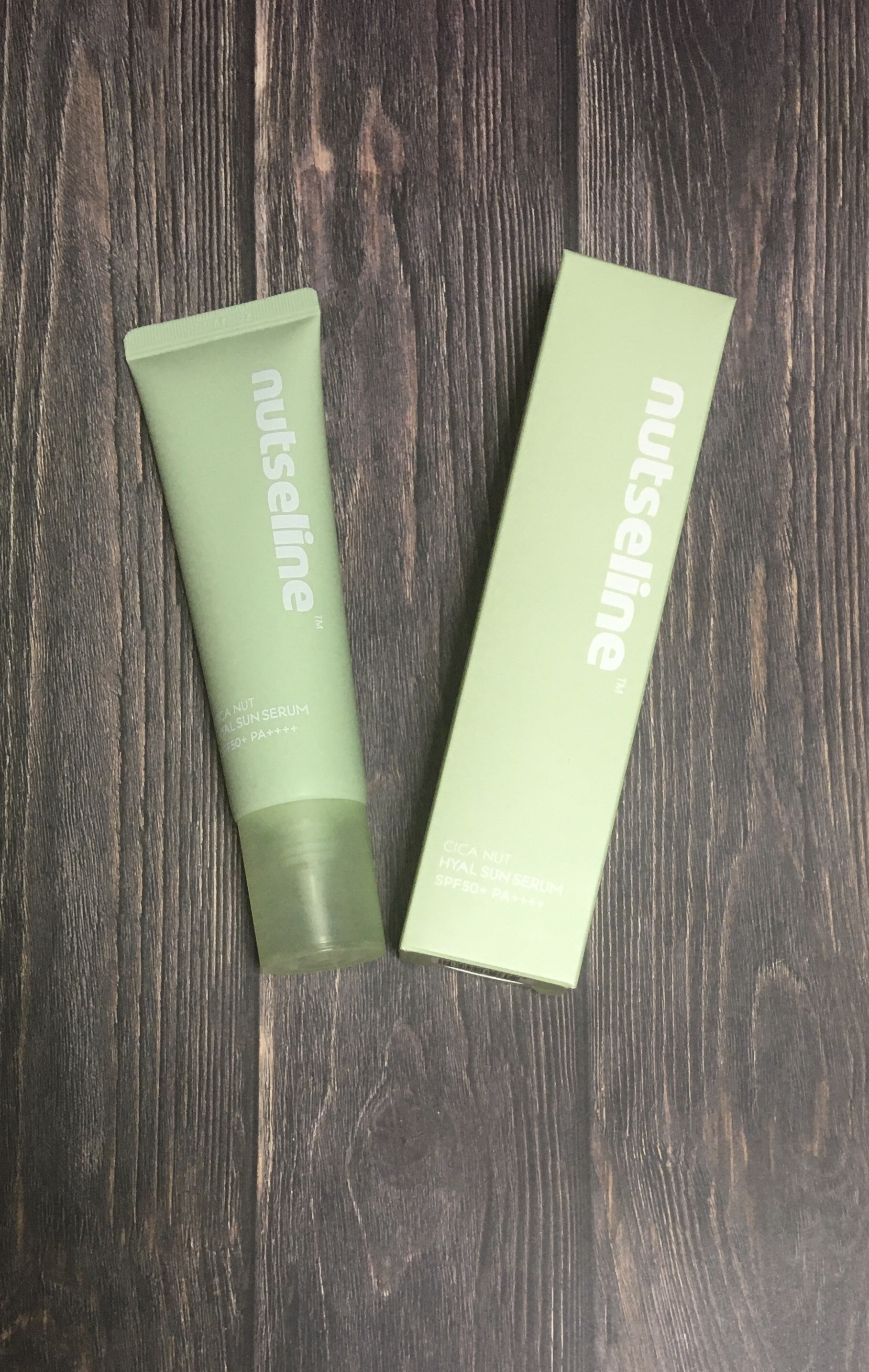 nutseline CICA NUT HYAL SUN SERUMのクチコミ「ナッセリン様からいただきました。

#鎮静 ＋ #クーリング ＋ #紫外線カット をこれ一本で.....」（1枚目）