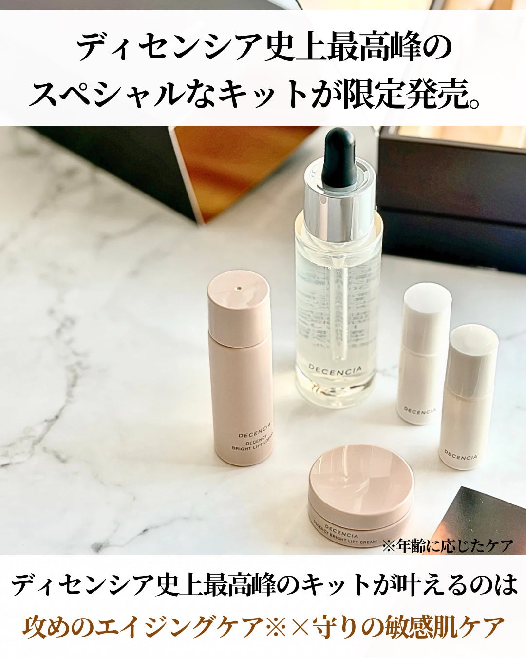 ディセンシア ホリデーキット/DECENCIA/スキンケアキットを使ったクチコミ(3枚目)