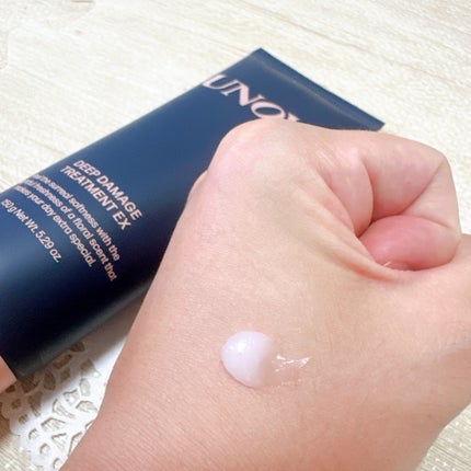 ディープダメージトリートメントEX/UNOVE/洗い流すヘアトリートメントを使ったクチコミ(5枚目)