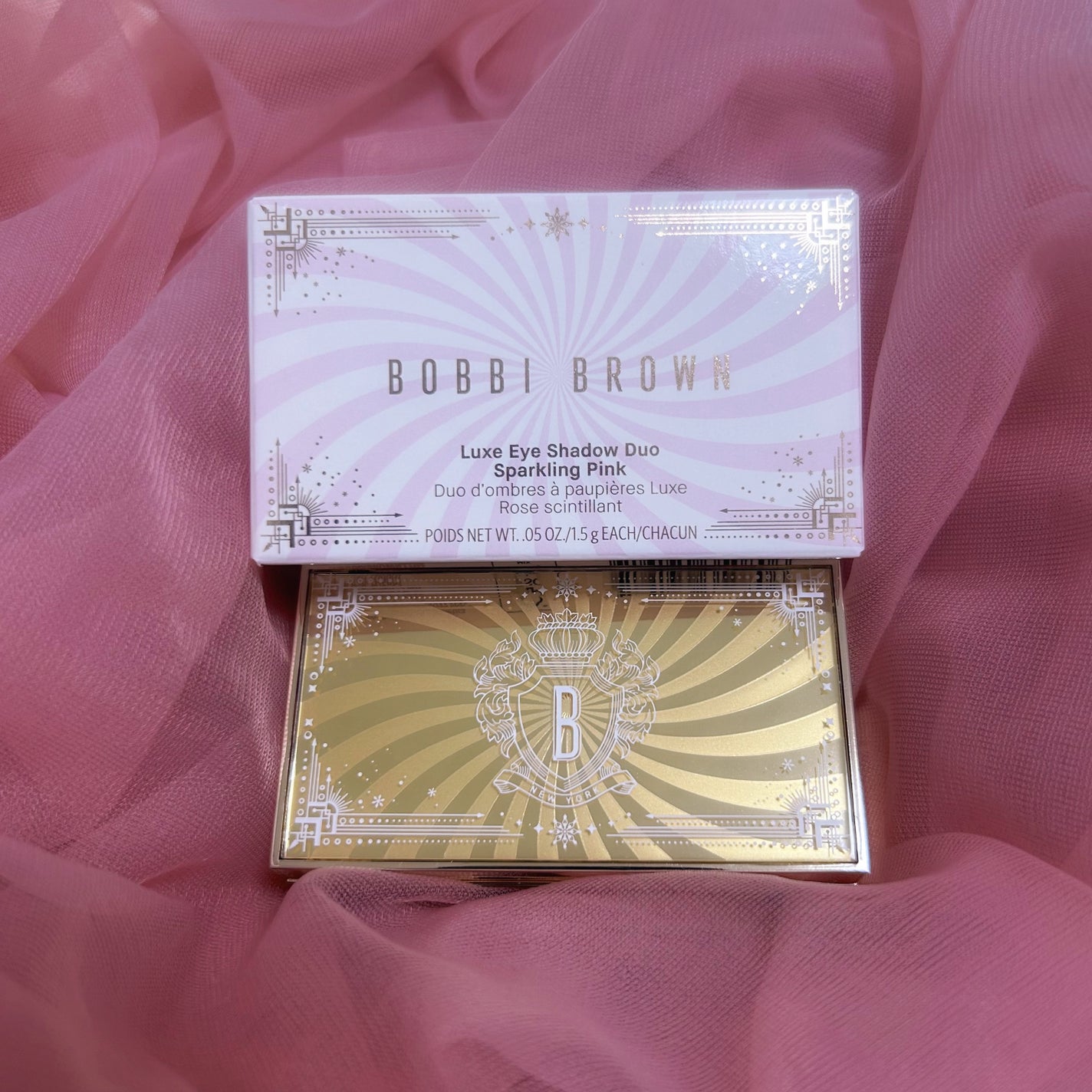 リュクス アイシャドウ デュオ/BOBBI BROWN/アイシャドウパレットを使ったクチコミ(1枚目)