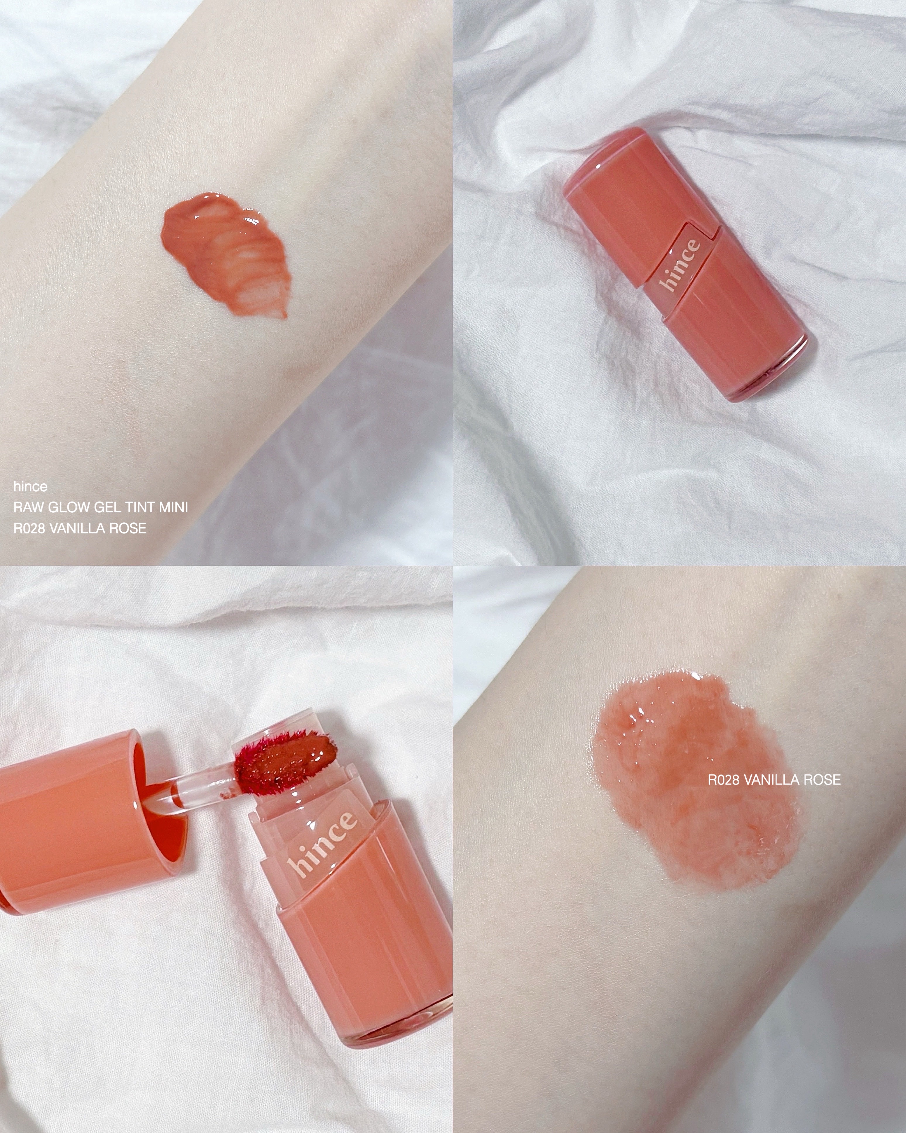 𝗁𝗂𝗇𝖼𝖾
𝖱𝖠𝖶 𝖦𝖫𝖮𝖶 𝖦𝖤𝖫 𝖳𝖨𝖭𝖳 𝖬𝖨𝖭𝖨
𝖱𝟢𝟤𝟪 𝖵𝖠𝖭𝖨𝖫𝖫𝖠 𝖱𝖮𝖲𝖤


hinceの大人気リップから
ミニサイズ限定のバニラローズが発売ෆ