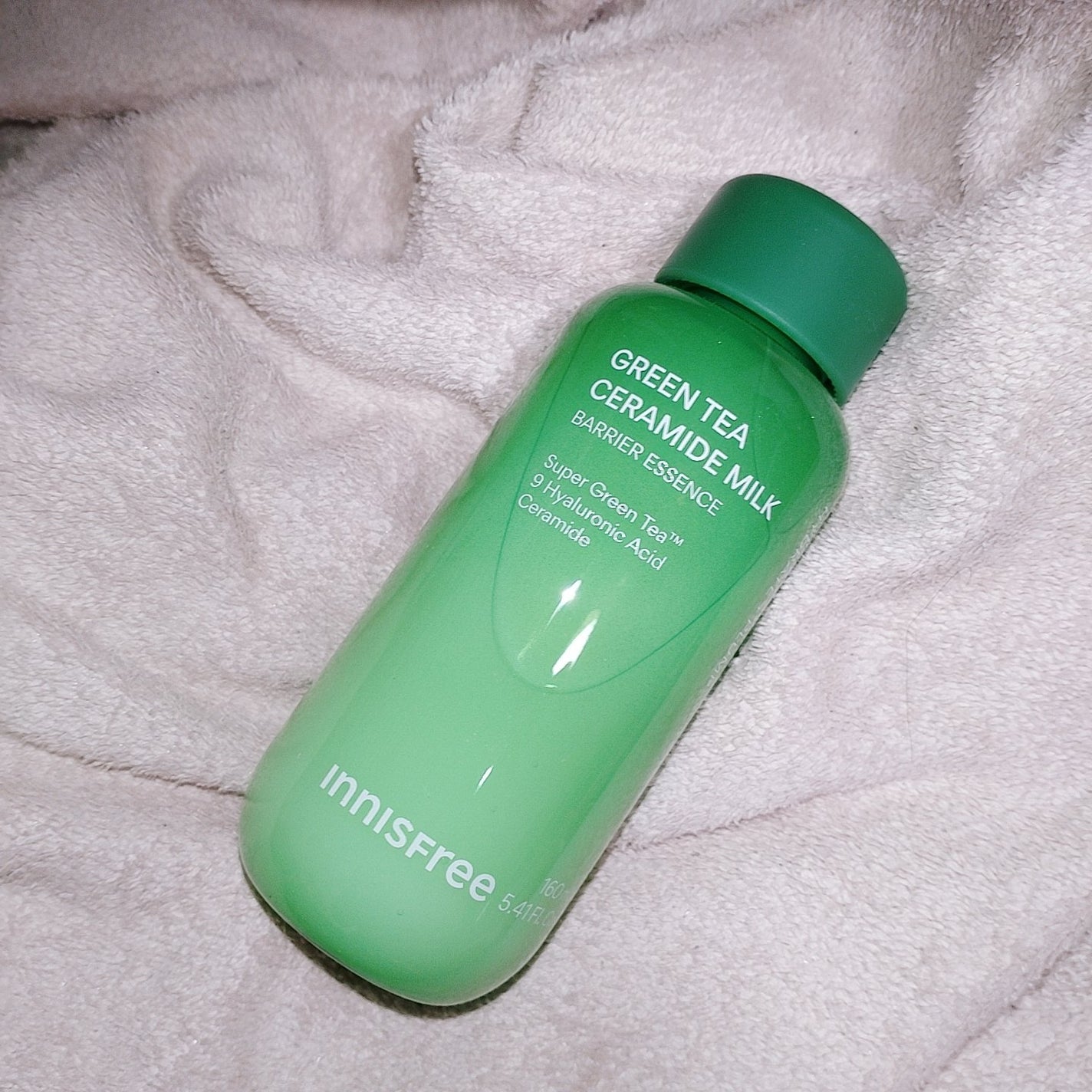 グリーンティー セラミド ミルク エッセンストナー/innisfree/化粧水を使ったクチコミ(1枚目)