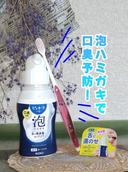 ピュオーラ 泡ハミガキ/ピュオーラ/歯磨き粉を使ったクチコミ(1枚目)