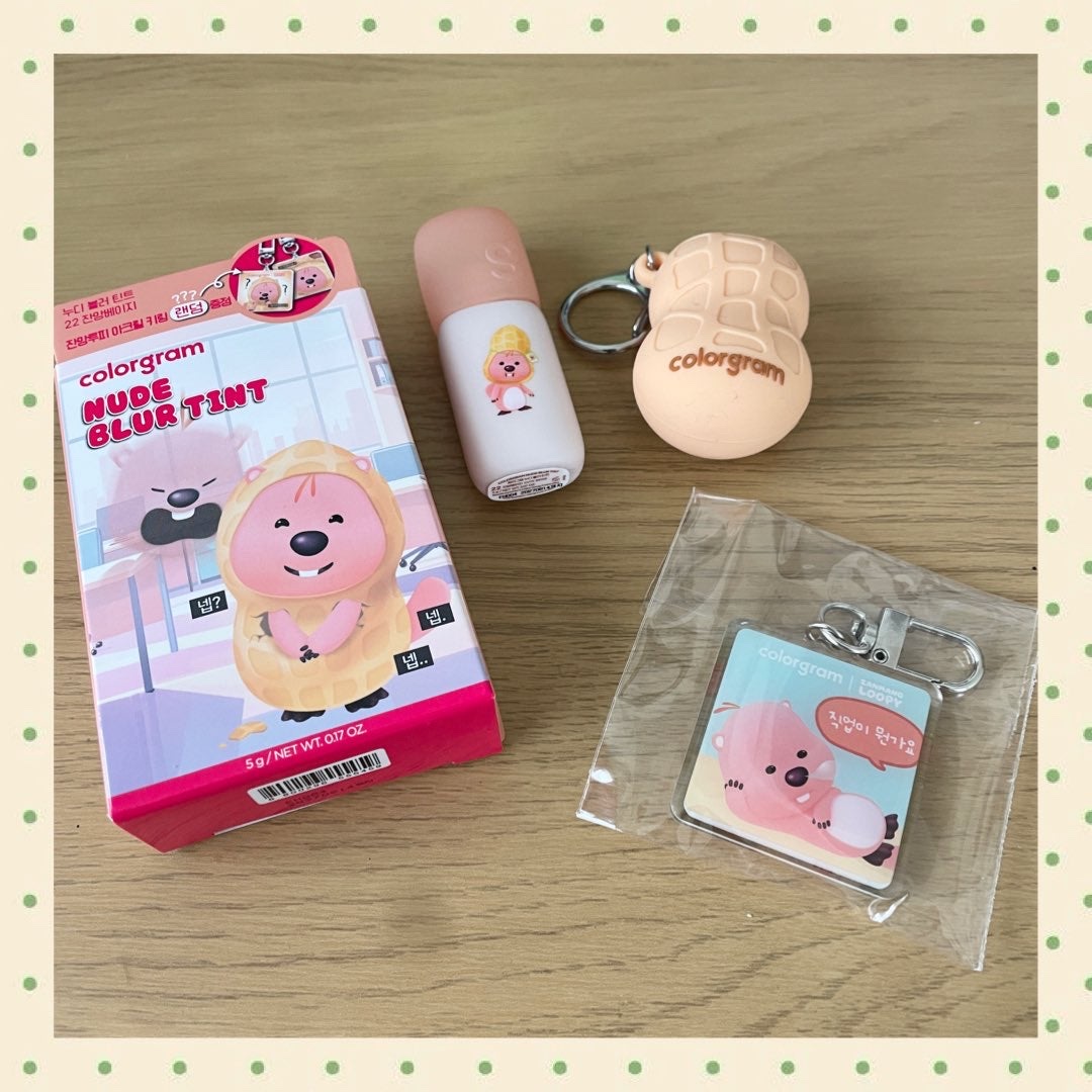 カラーグラム ヌーディーブラーティント 22 じゃんまんベージュ/Colorgram/リップティントを使ったクチコミ（1枚目）