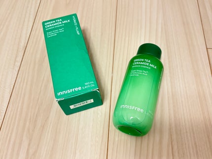 グリーンティー セラミド ミルク エッセンストナー/innisfree/化粧水を使ったクチコミ(1枚目)