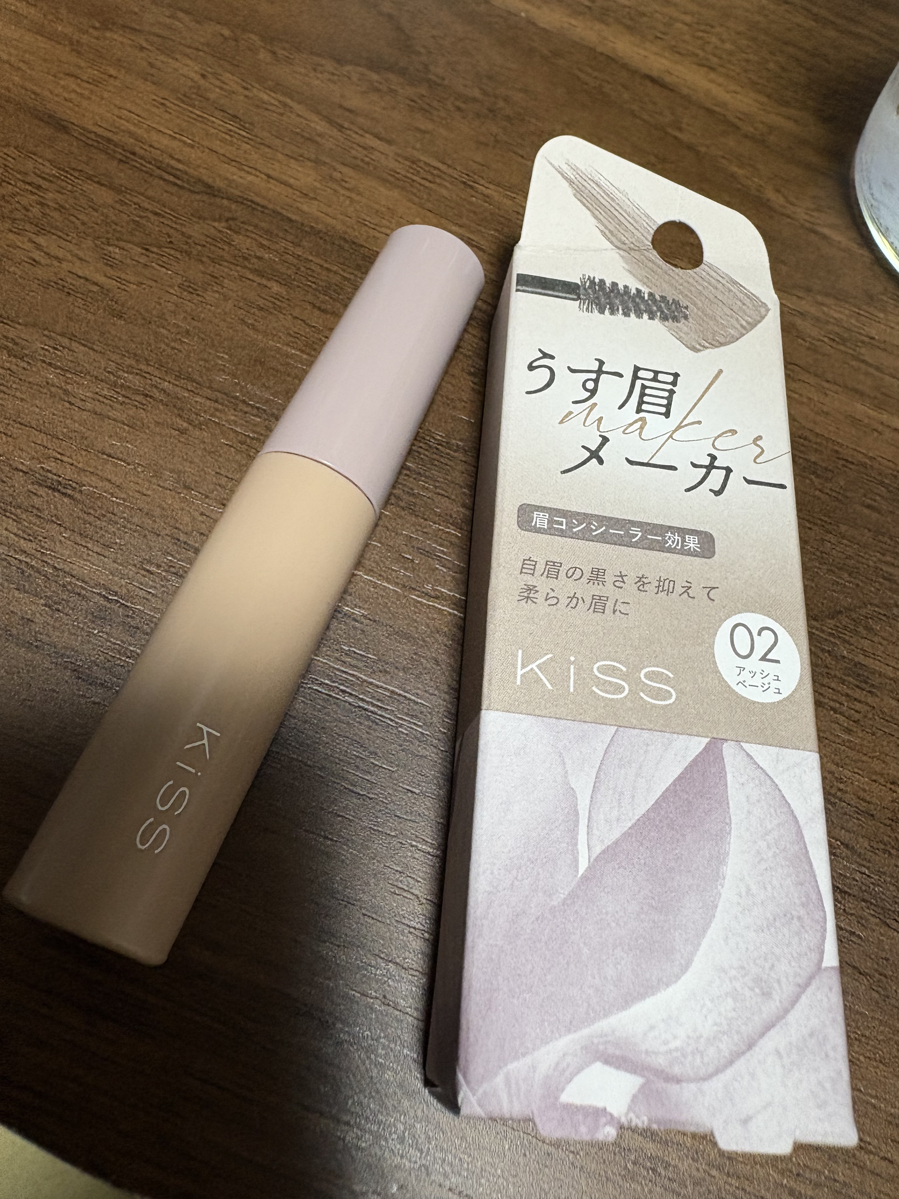 キス うす眉メーカー/KiSS/眉マスカラを使ったクチコミ（1枚目）