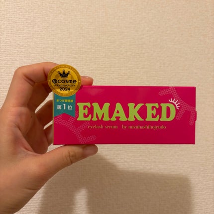 EMAKED(エマーキット)/水橋保寿堂製薬/まつげ美容液を使ったクチコミ(1枚目)