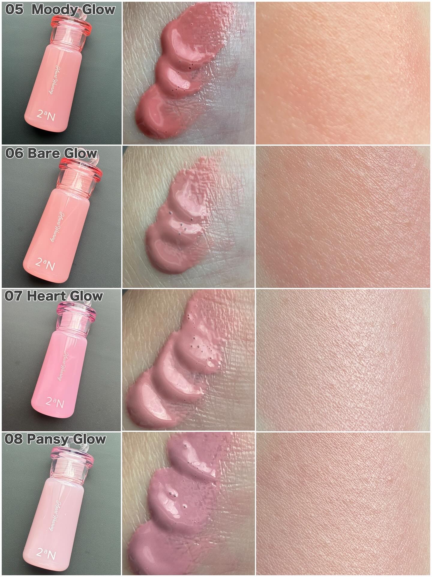 ハートウェアリングリキッドチーク/2aN/リキッドチークを使ったクチコミ（3枚目）