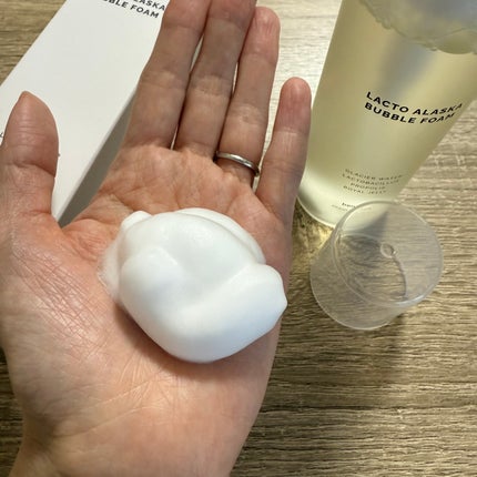 アラスカバブルフォームクレンジングオイル/BENETUS/洗顔フォームを使ったクチコミ(2枚目)