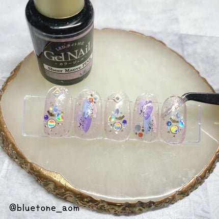 ネイルシール/セリア/ネイルシールを使ったクチコミ(7枚目)