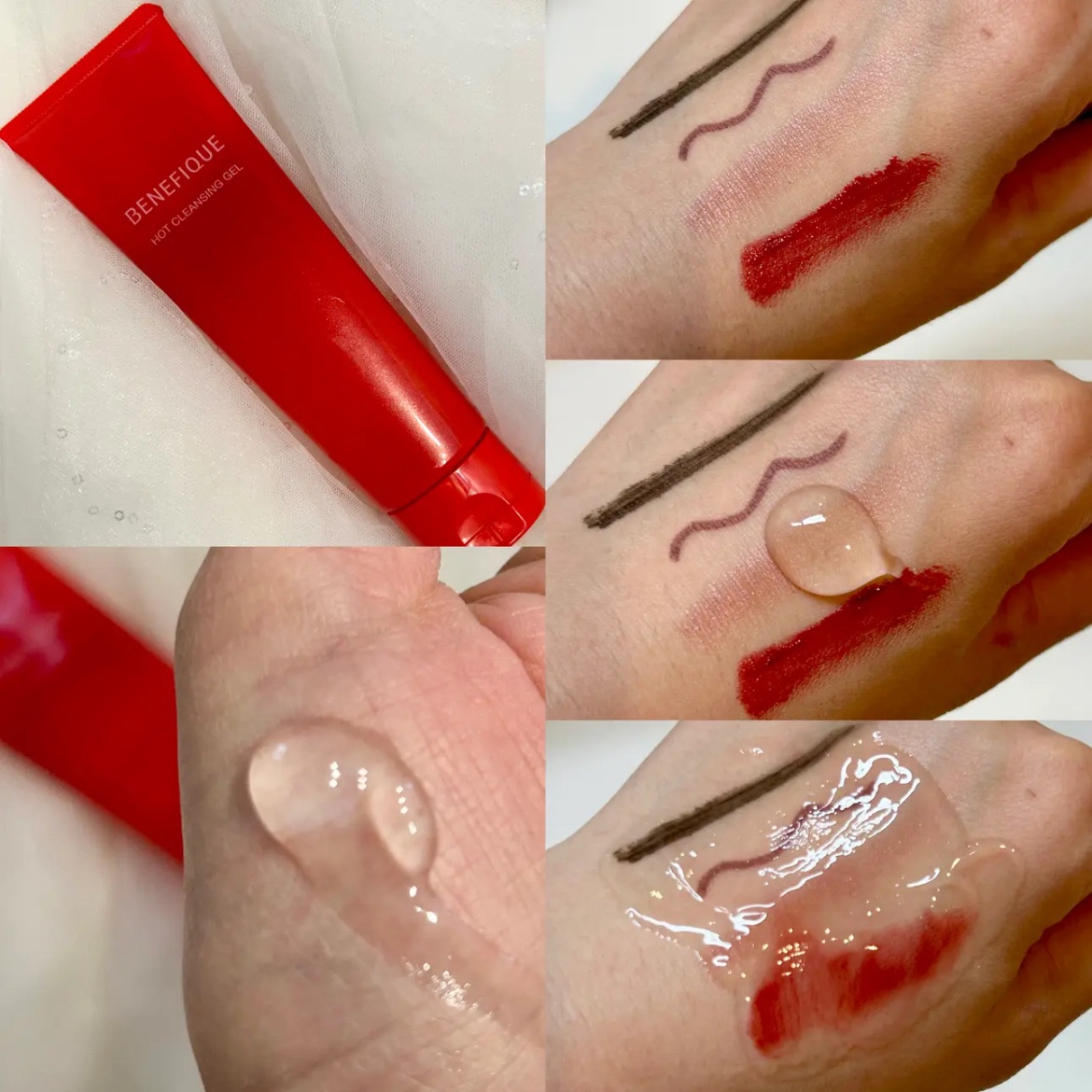 ベネフィーク　ホットクレンジングジェル/BENEFIQUE/クレンジングジェルを使ったクチコミ（2枚目）