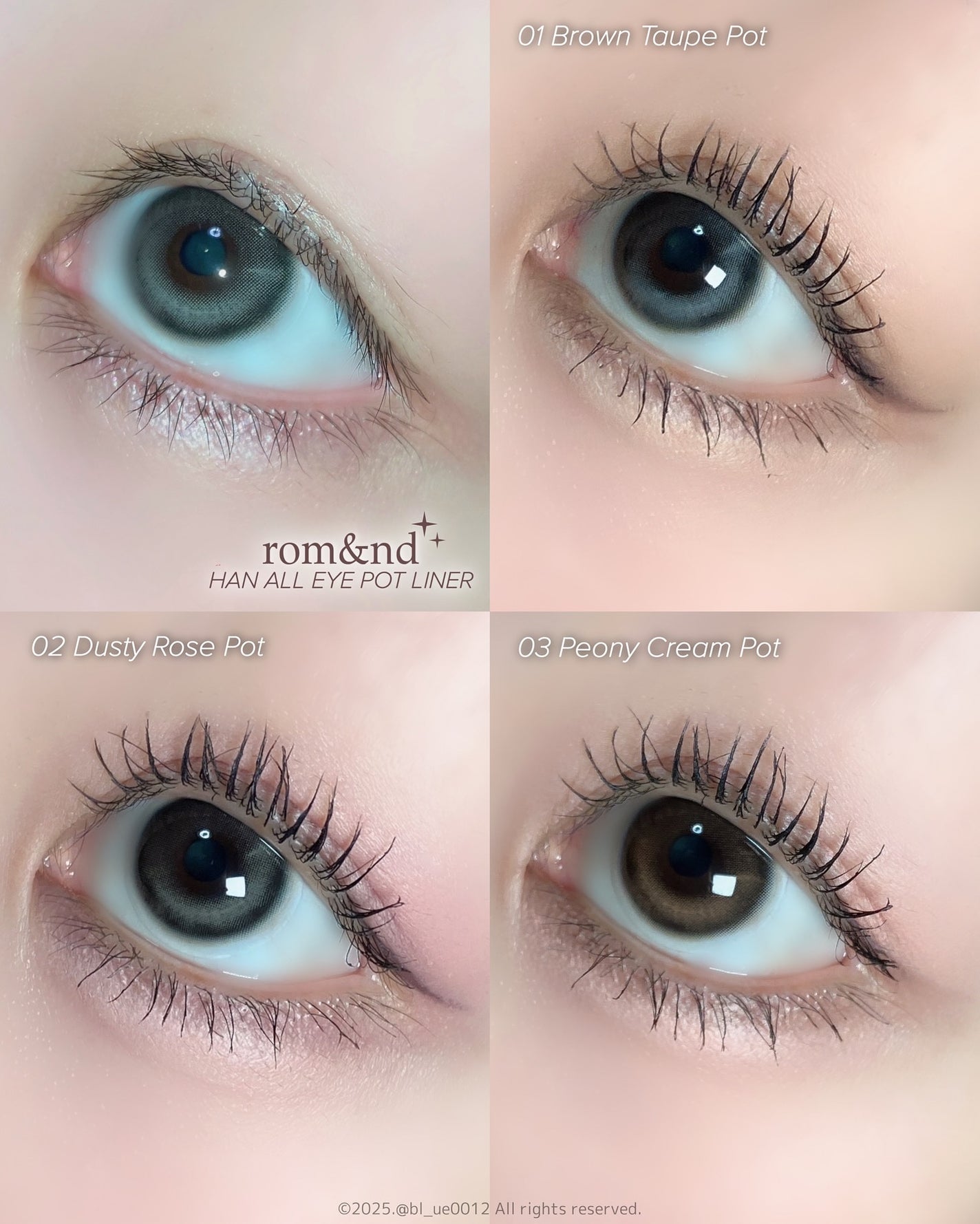 ハンオール アイポットライナー/rom&nd/ジェル・クリームアイシャドウを使ったクチコミ(6枚目)