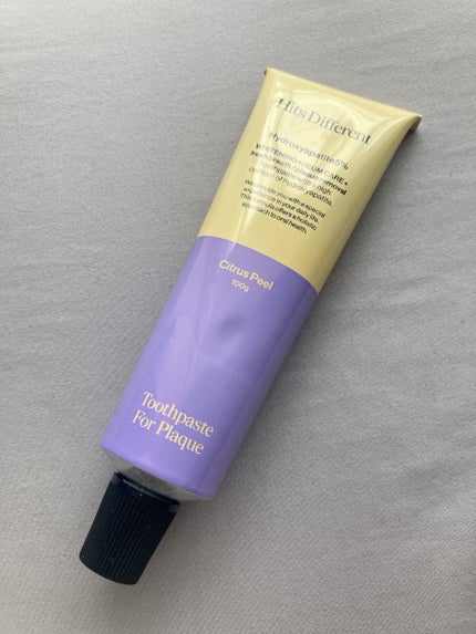 ヒッツディファレント トゥースペースト フォー プラーク/Hits Different/歯磨き粉を使ったクチコミ(1枚目)
