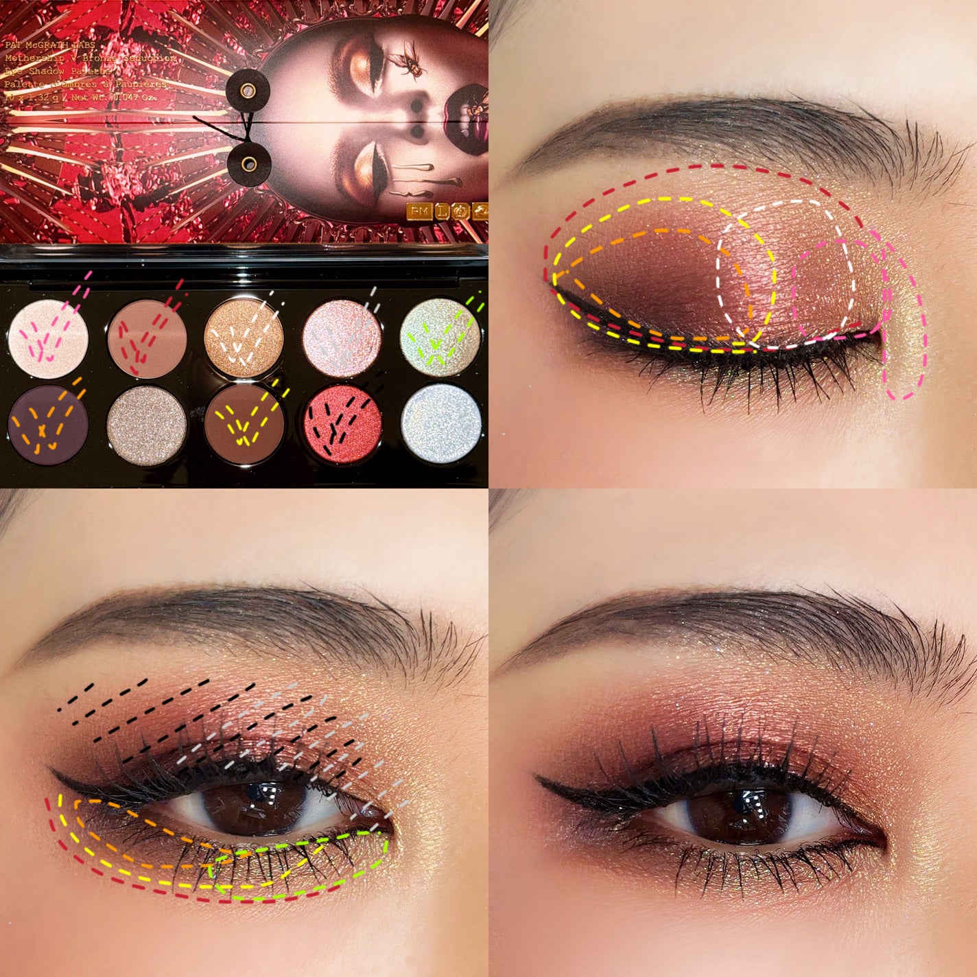 MOTHERSHIP PALETTES/PAT McGRATH LABS/アイシャドウパレットを使ったクチコミ(5枚目)