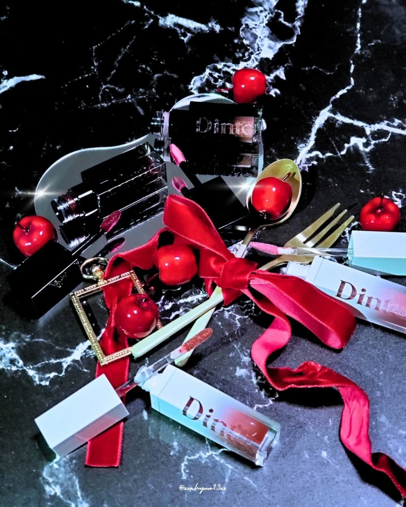 ブラーグロイリップティント/Dinto/リップティントを使ったクチコミ(2枚目)