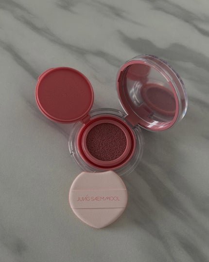 アーティストクッションブラッシュ/JUNG SAEM MOOL/リキッドチークを使ったクチコミ(2枚目)