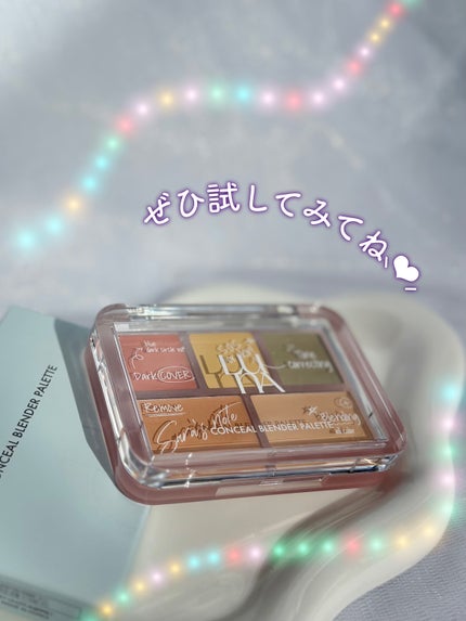 コンシールブレンダーパレット/LUNA/パレットコンシーラーを使ったクチコミ(8枚目)