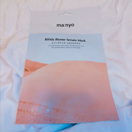ビフィダバイオームセラムマスク/manyo/シートマスク・パックを使ったクチコミ(1枚目)