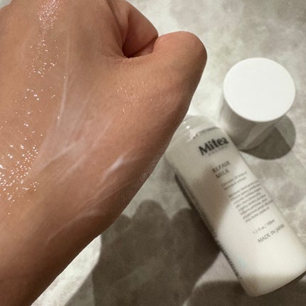 ミティア リペアミルク(乳液・オールインワン) ウッディラベンダーの香り/ミティア オーガニック/乳液を使ったクチコミ(3枚目)