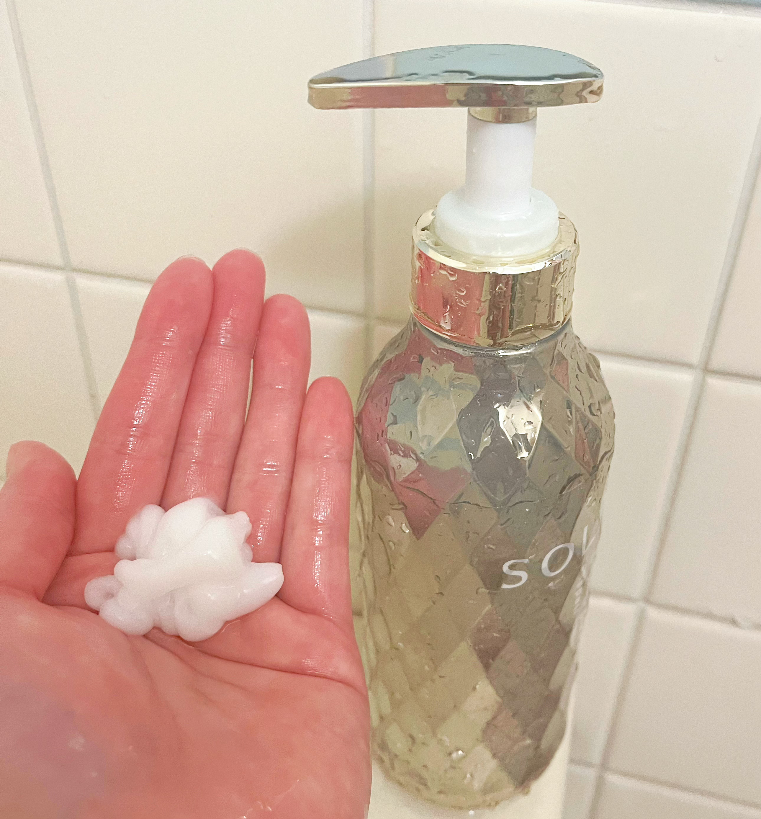 ソラ ウェザーケア クリスタル シャンプー/ヘアトリートメント リペアタイプ/SOLA WEATHER CARE/市販シャンプーを使ったクチコミ（3枚目）