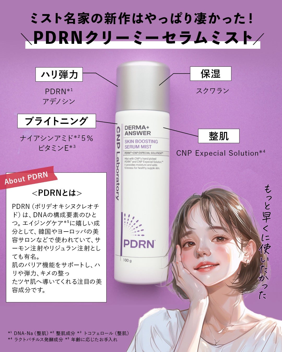 CNP ダーマアンサー スキン ブースティング セラム ミスト/CNP Laboratory/ミスト状化粧水を使ったクチコミ(5枚目)