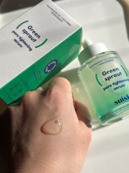 若芽ポアタイトニングセラム/suiskin/美容液を使ったクチコミ(2枚目)