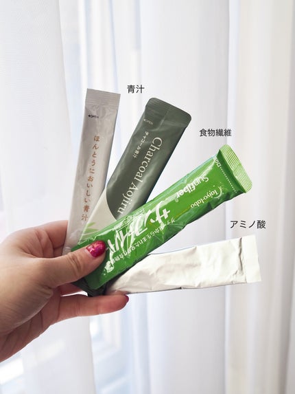 チャコール青汁/mariness/青汁を使ったクチコミ(1枚目)