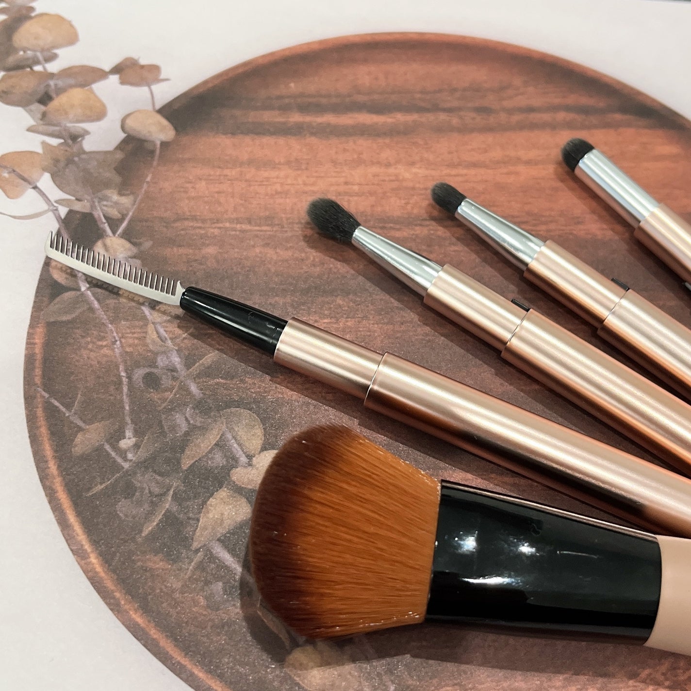 Mini Maru メイクファンデーションブラシ/貝印/メイクブラシを使ったクチコミ(3枚目)