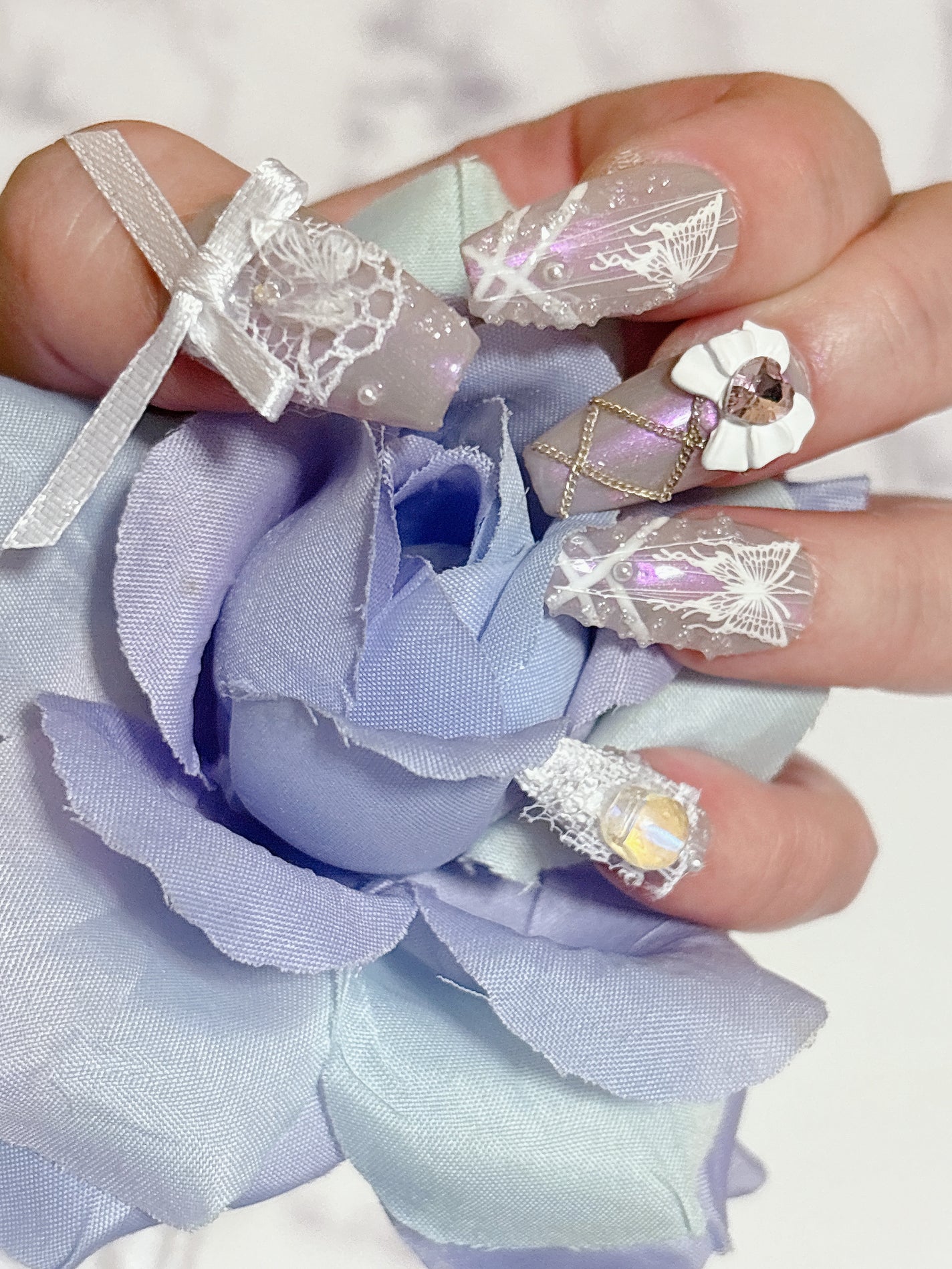 ネイルチップ/SHEIN/ネイルチップ・パーツを使ったクチコミ(1枚目)