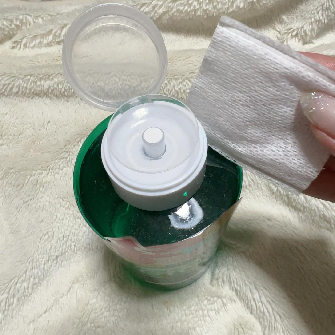 プラチナレーベル CICA(*1)クレンジングウォーター/プラチナレーベル/クレンジングウォーターを使ったクチコミ(2枚目)