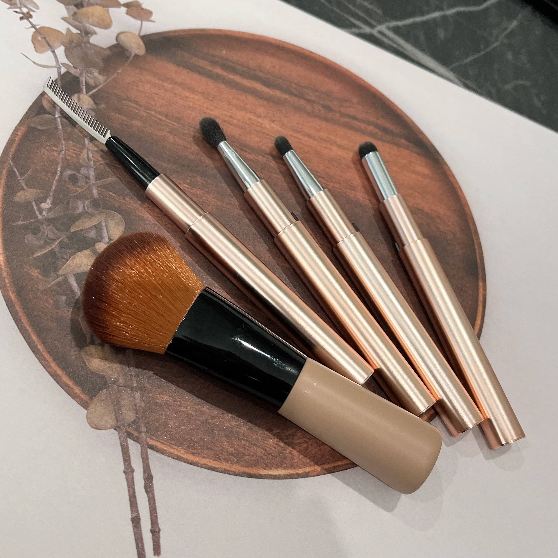 Mini Maru メイクファンデーションブラシ/貝印/メイクブラシを使ったクチコミ（1枚目）