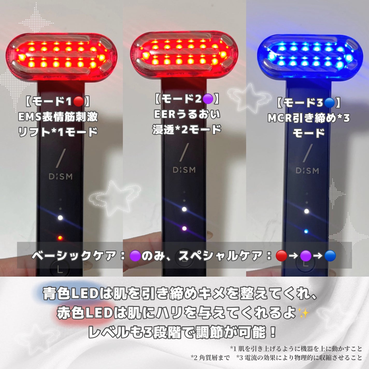 ディズム EMS EER メディスキンケアデバイス/DISM/美顔器・マッサージを使ったクチコミ(3枚目)