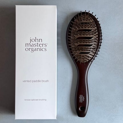 ベントパドルブラシ/john masters organics/ヘアブラシを使ったクチコミ(2枚目)