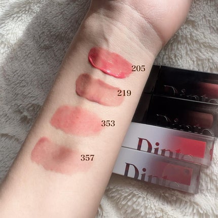 ブラーグロイリップティント/Dinto/リップティントを使ったクチコミ(3枚目)