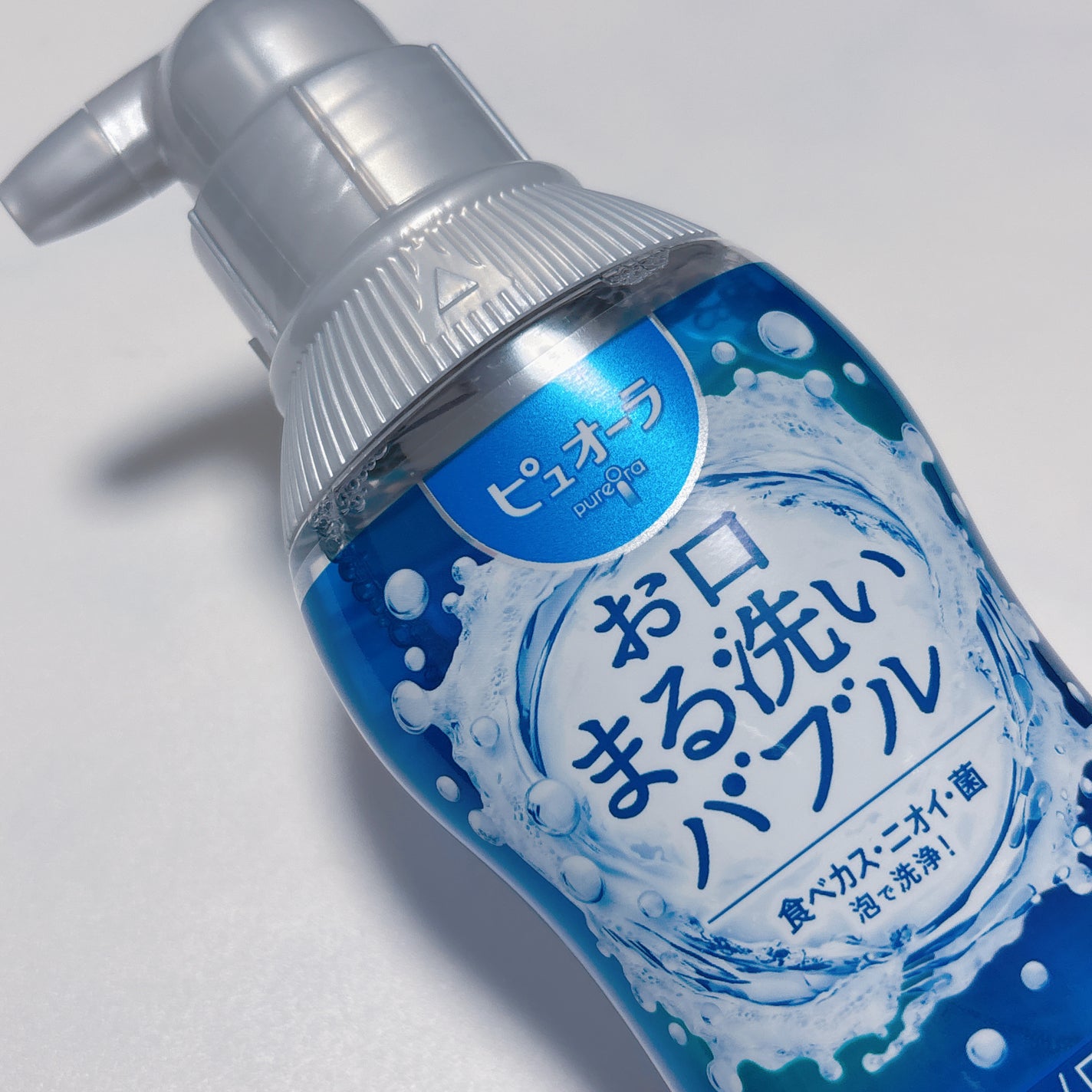 ピュオーラ 泡で出てくる洗口液 クリアミント【医薬部外品】/ピュオーラ/マウスウォッシュ・スプレーを使ったクチコミ(1枚目)