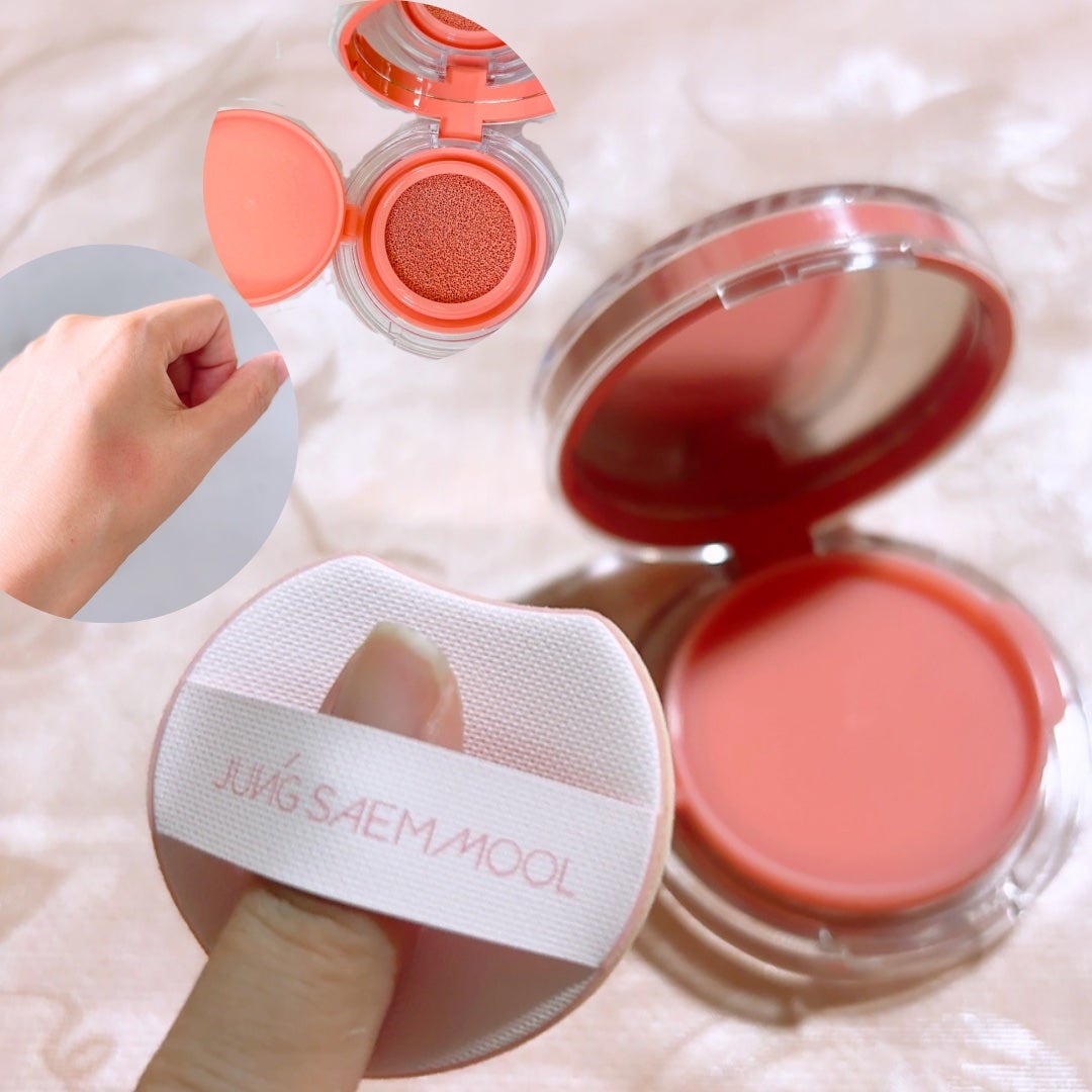 アーティストクッションブラッシュ/JUNG SAEM MOOL/リキッドチークを使ったクチコミ(2枚目)