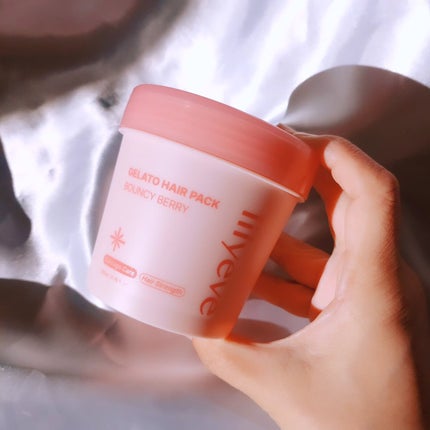 リペアターンジェラートヘアパック バウンシーベリー/リリーイブ/洗い流すヘアトリートメントを使ったクチコミ(7枚目)