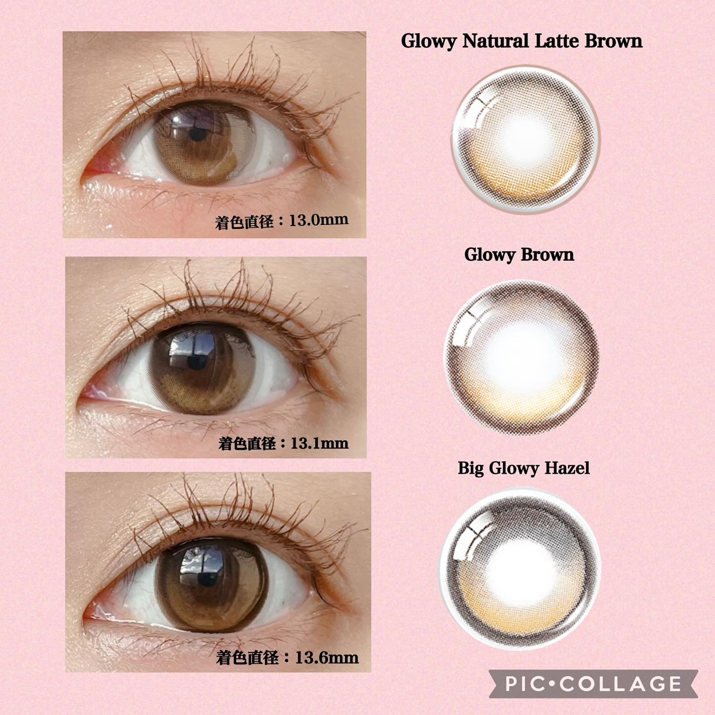 Glowy 1day/OLENS/ワンデー（１DAY）カラコンを使ったクチコミ（1枚目）