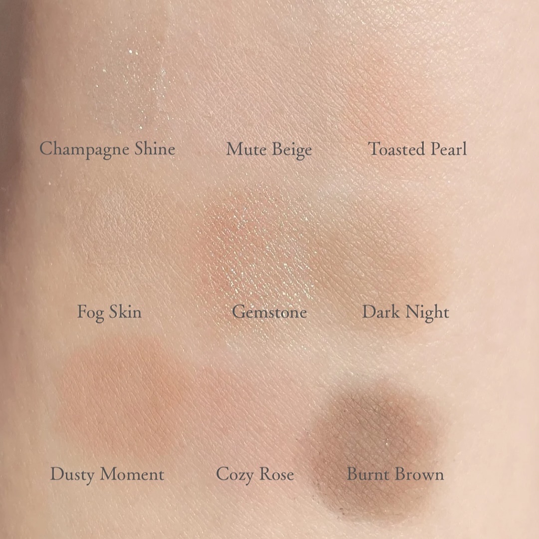 KEYBO FALL IN LOVE SHADOW PALETTE/keybo/アイシャドウパレットを使ったクチコミ（3枚目）