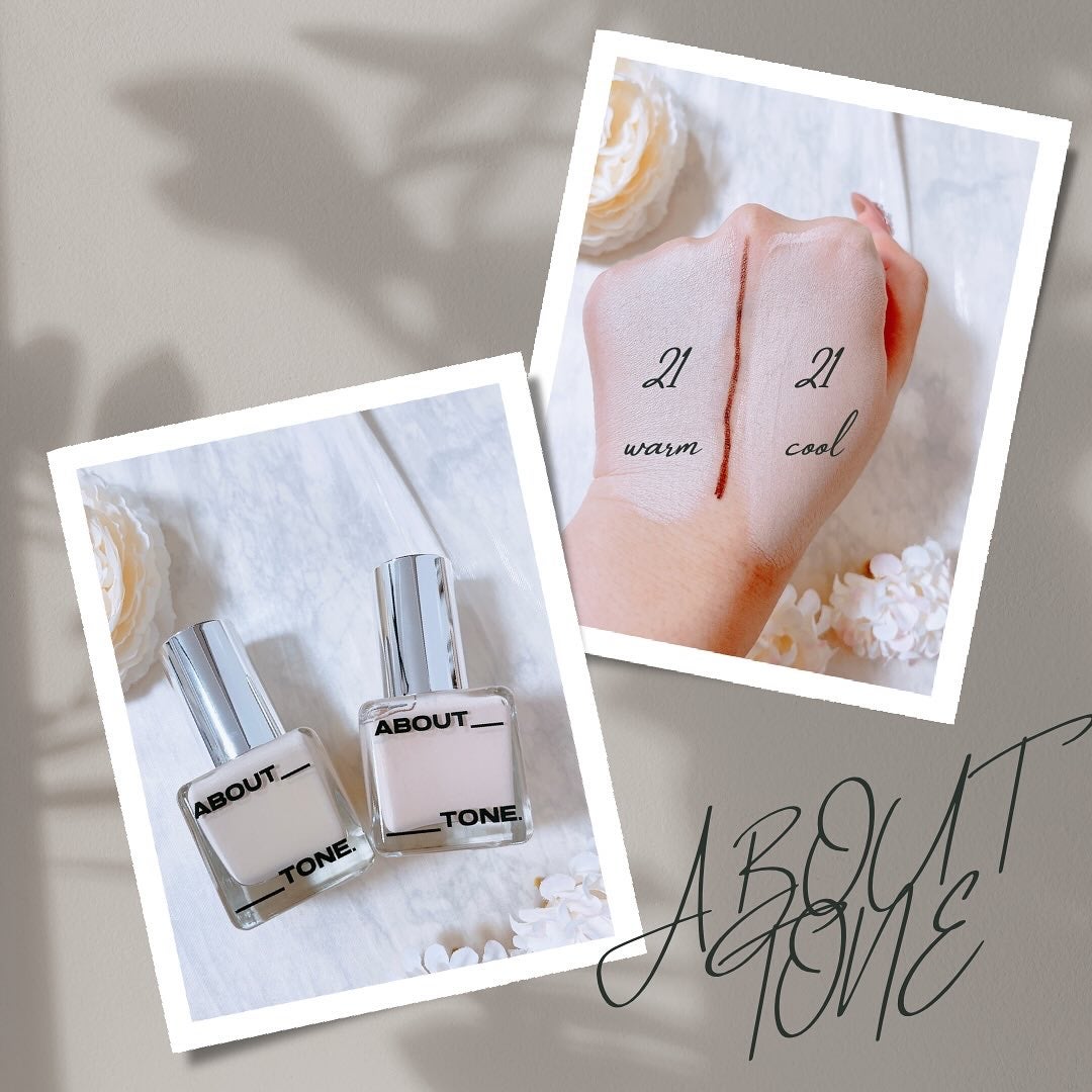 スキンレイヤーフィットファンデーション/ABOUT TONE/リキッドファンデーションを使ったクチコミ(4枚目)