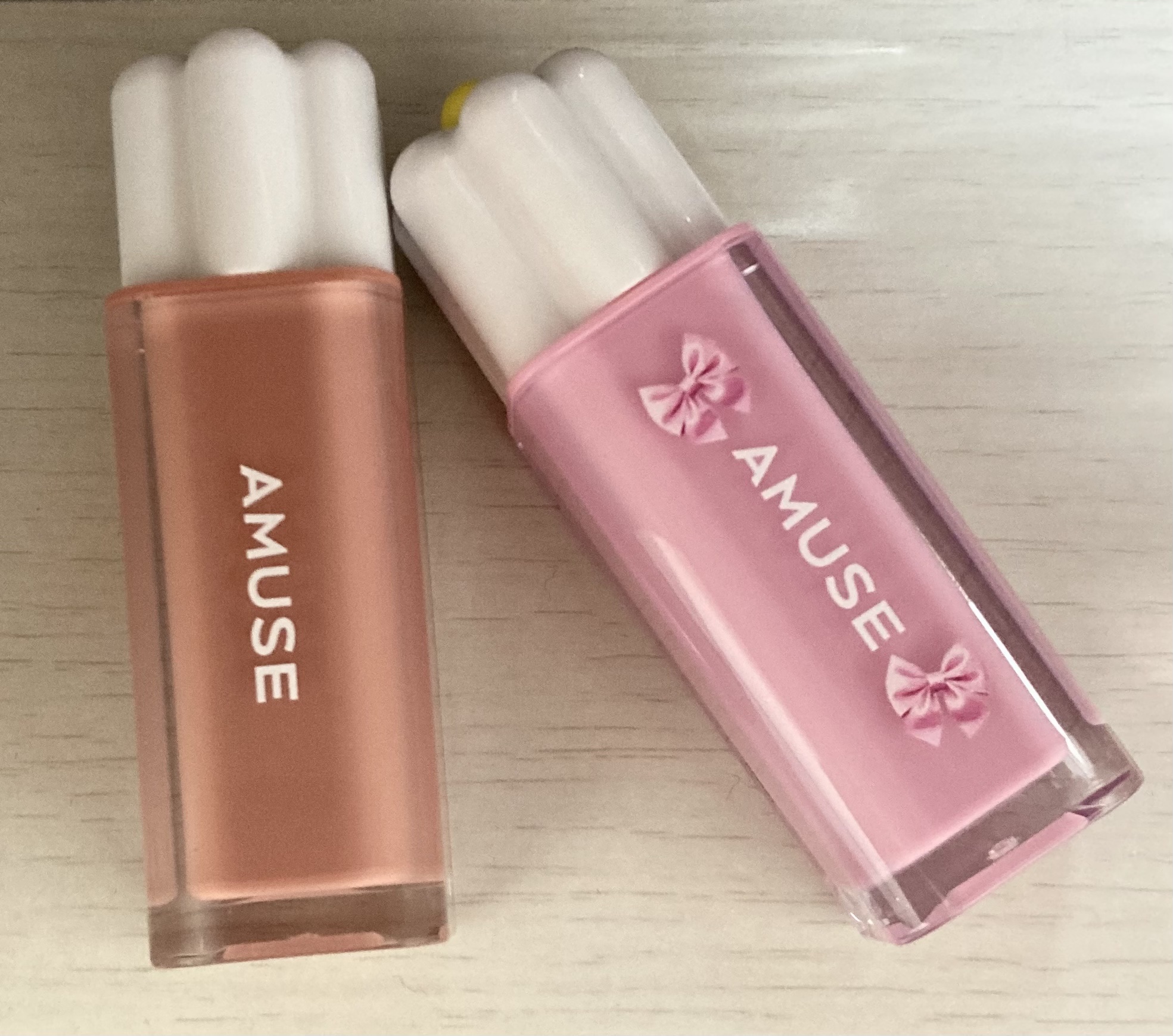 デューティント 東京ローズ（バレリーナ限定エディション）/AMUSE/リップティントを使ったクチコミ（1枚目）