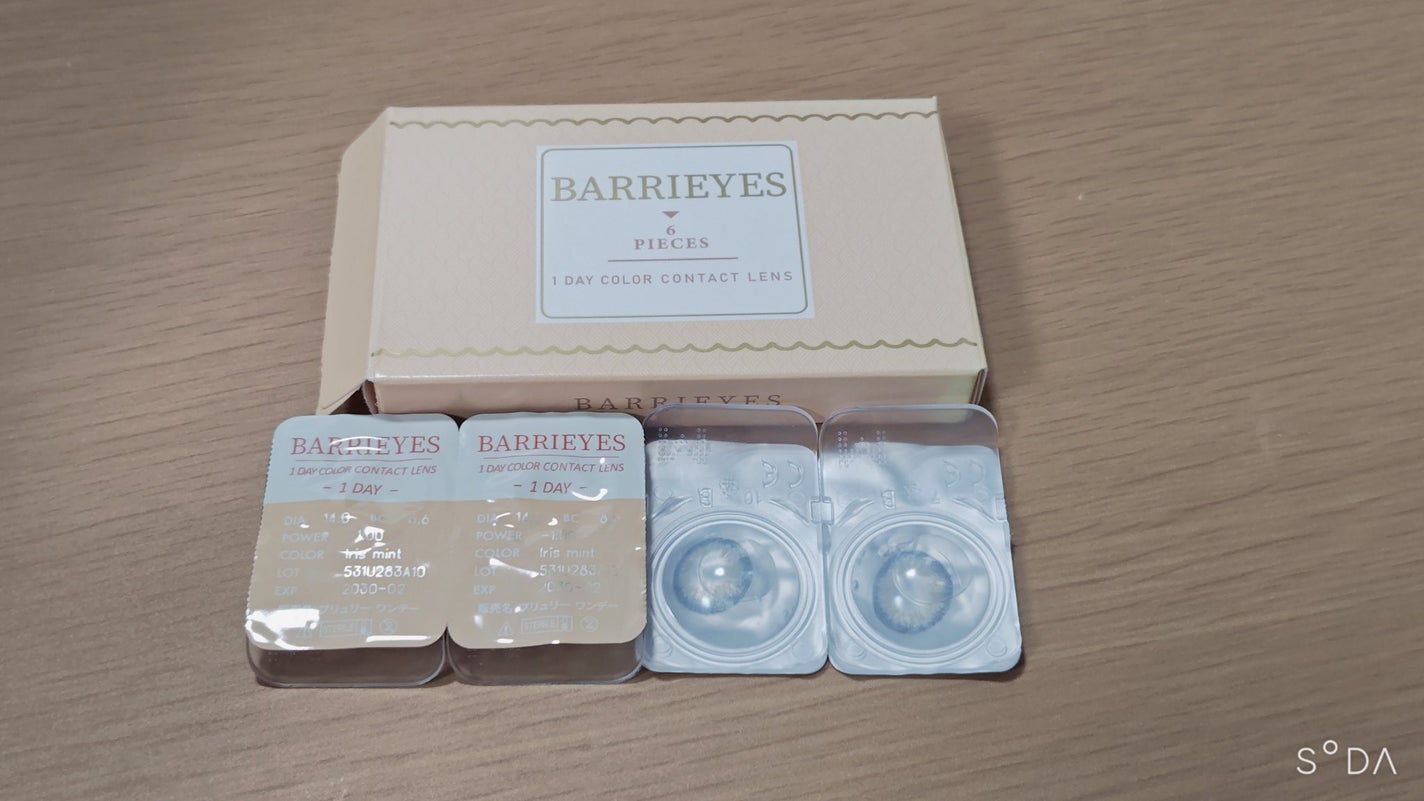 バーリーアイズ/BARRIEYES/カラーコンタクトレンズを使ったクチコミ(1枚目)