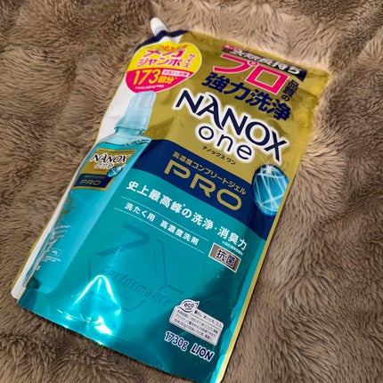 NANOX one PRO/ライオン/洗濯洗剤を使ったクチコミ(1枚目)
