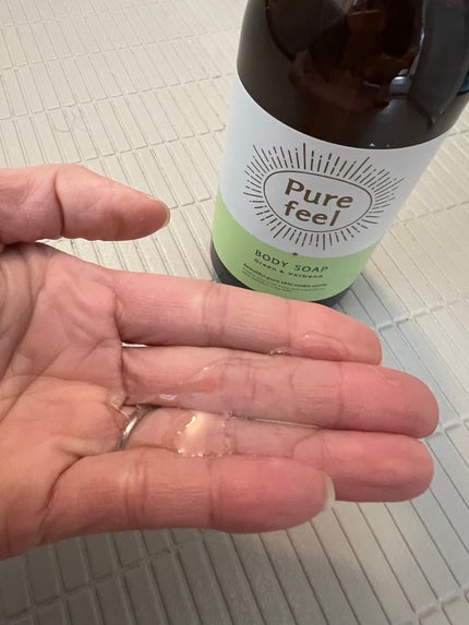 Purefeel ボディソープ グリーン&ヴァーベナの香り/Purefeel/ボディソープを使ったクチコミ(6枚目)