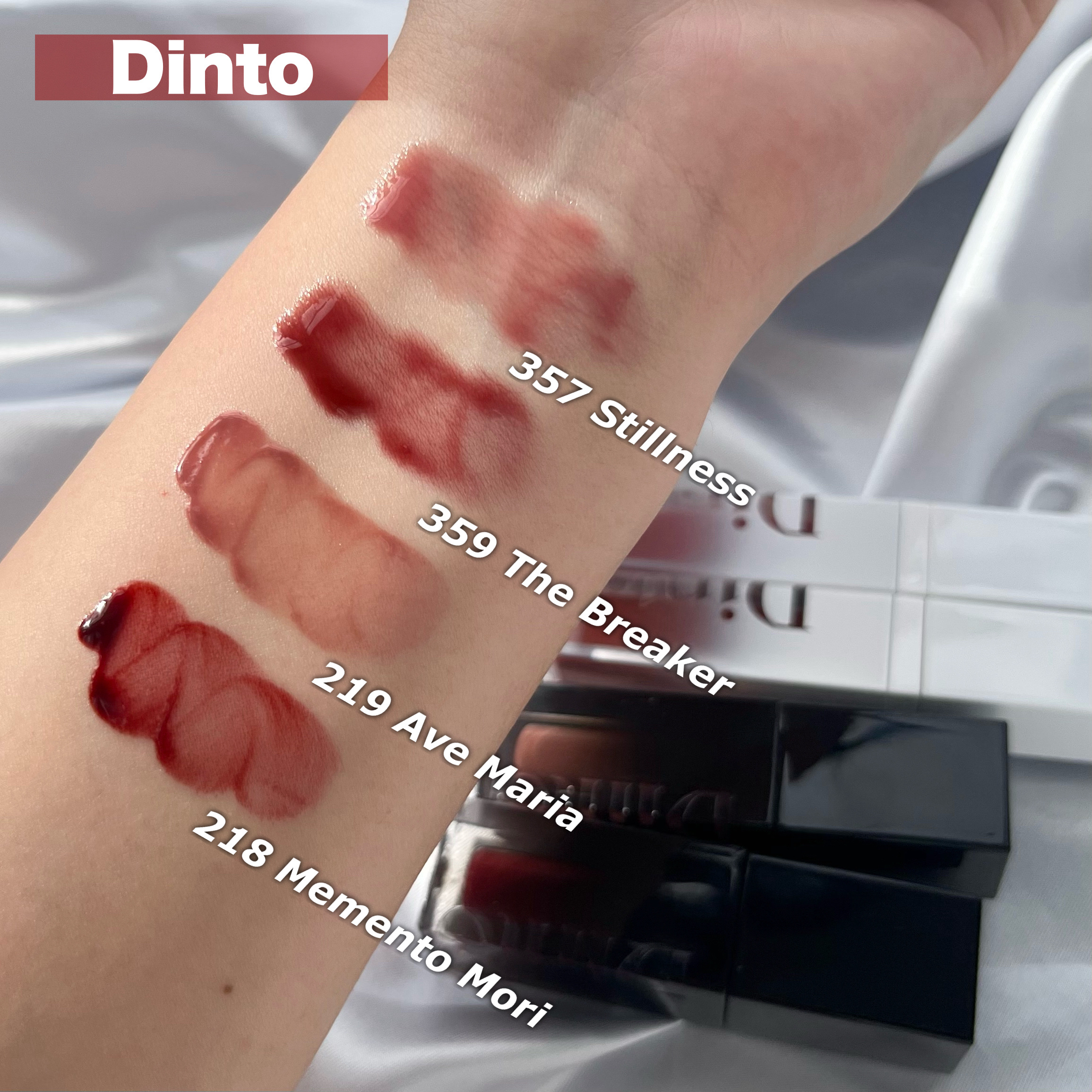 ブラーグロイリップティント/Dinto/リップティントを使ったクチコミ（1枚目）